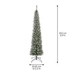 Everlands Snowy Pencil Pine Tree 7ft