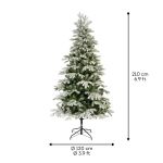 Everlands Sunndal Frosted Fir Tree 6ft