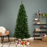 Everlands Lodge Slim Pine Tree 7ft