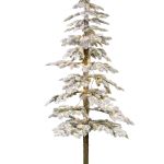 Everlands Alpine Snowy Prelit Fir 7ft