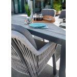 Hartman Dubai 6 Seat Dining Set with Parasol and Base