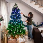 Twinkly 660 RGB Pre-Lit 7ft Falls Fir Christmas Tree