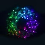 Twinkly 50 RGB+W Pre-Lit 24"/61cm Wreath GEN II